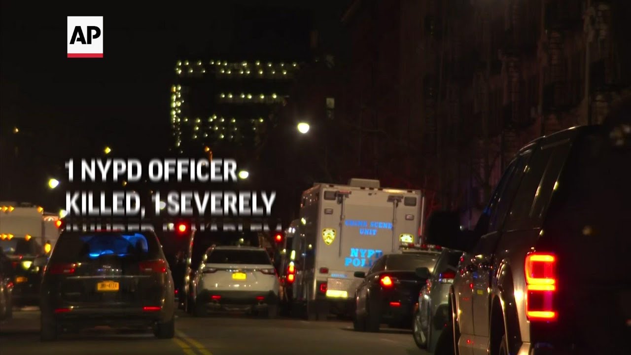 1 officer dead, 1 gravely hurt in Harlem shooting