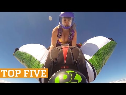 TOP FIVE: Wingsuit Rodeo, Juggling & Downhill MTB | PEOPLE ARE AWESOME 2016 - UCIJ0lLcABPdYGp7pRMGccAQ