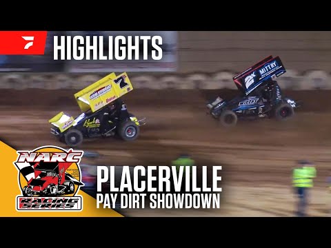 Pay Dirt Showdown | NARC 410 Sprints at Placerville Speedway 9/6/25 | Highlights - dirt track racing video image