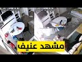Le souffle de l explosion à Beyrouth dans un appartement
