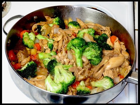 pollo con brocoli, comida china. - UCIRNADSE7zTt6_MshDlnZSA