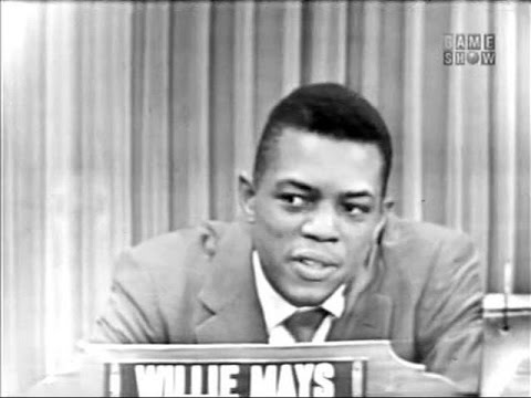 What's My Line? with Willie Mays and Jack Paar video clip