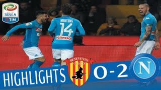 Benevento - Napoli 0-2 - Highlights - Giornata 23 - Serie A TIM 2017/18