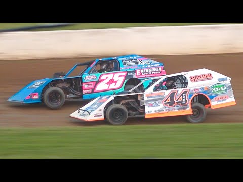 UMP Modified Feature | Eriez Speedway | 7-21-24 - dirt track racing video image