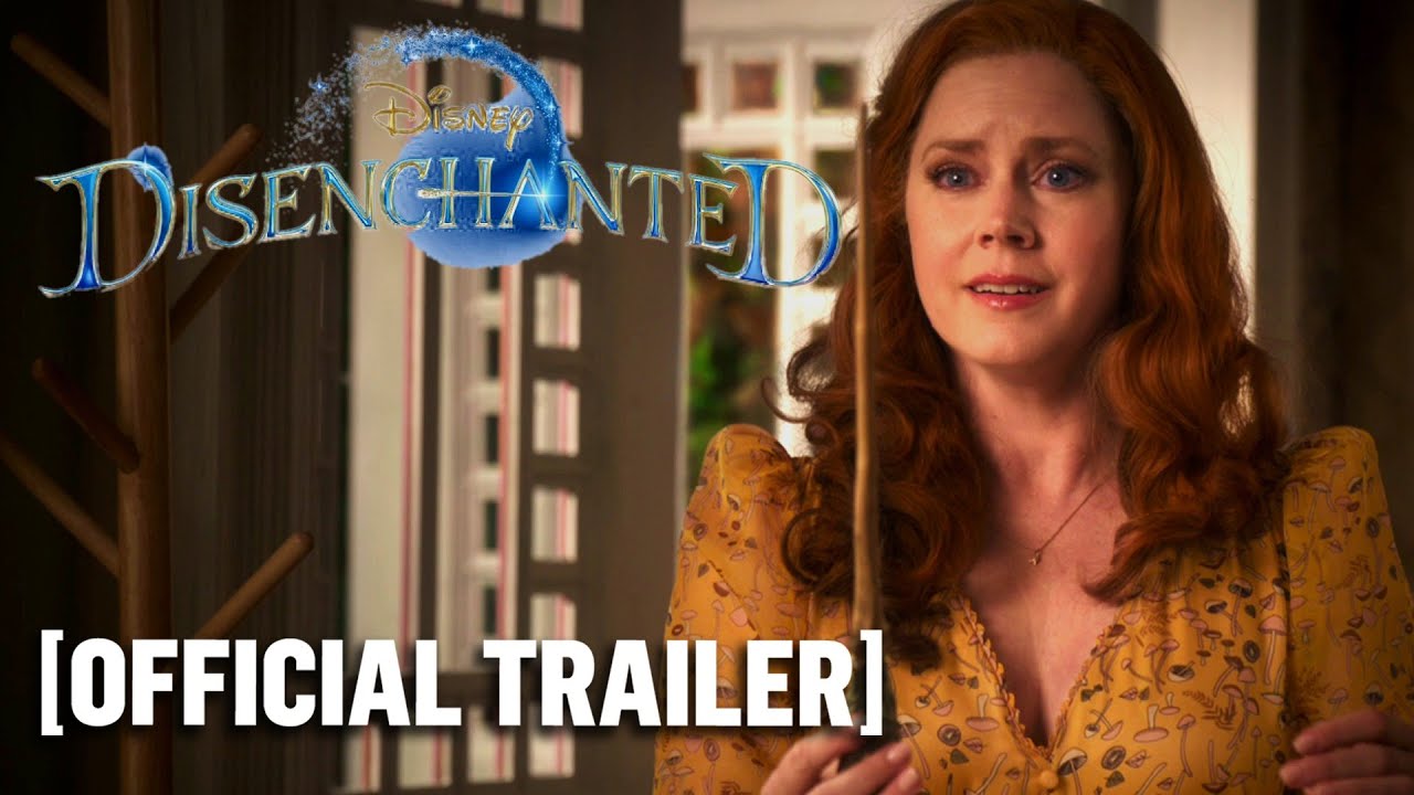 Disenchanted – Official Trailer Starring Amy Adams & Patrick Dempsey