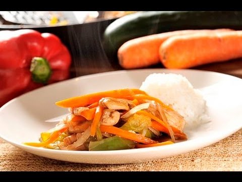 Fajitas de pollo a la naranja - Chicken Fajitas - UCvg_5WAbGznrT5qMZjaXFGA