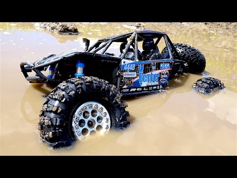 RC ADVENTURES - Swimming in Chocolate Milk MUD - 1/10th Scale Electric 4x4 - Axial BOMBER - UCxcjVHL-2o3D6Q9esu05a1Q