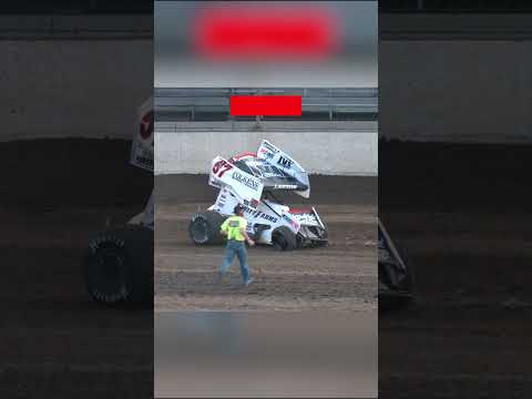 🚨 Kyle Larson barrel rolls down the backstretch at Kokomo Speedway #highlimitracing - dirt track racing video image