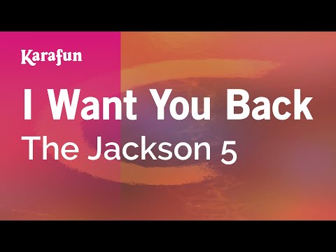 Karaoke I Want You Back - The Jackson 5 * - UCbqcG1rdt9LMwOJN4PyGTKg