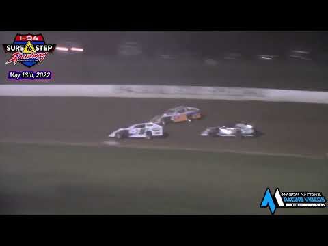 I-94 Sure Step Speedway WISSOTA Midwest Modified A-Main (5/13/22) - dirt track racing video image