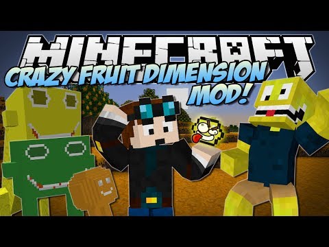 Minecraft | CRAZY FRUITS DIMENSION MOD! (Beware the Lemonator King!) | Mod Showcase - UCS5Oz6CHmeoF7vSad0qqXfw