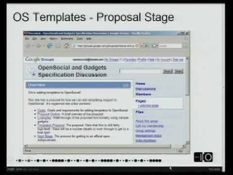 Google I/O 2008 - What's Next for OpenSocial - UC_x5XG1OV2P6uZZ5FSM9Ttw