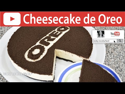 CHEESECAKE DE OREO FRIO SIN HORNO | Vicky Receta Fácil - UCewhO42h_TIKZdntpI-v39g