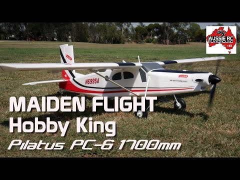 Hobby King Pilatus PC-6 Maiden Flight - UCOfR0NE5V7IHhMABstt11kA