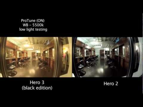 GoPro Hero 3 / 2 Low Light Comparison - 5,500k With ProTune - GoPro Tip #58 - UCTs-d2DgyuJVRICivxe2Ktg