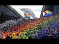 بدون تعليق: مثليون ونشطاء حقوق الإنسان يشكلون ألوان علم فخر المثليين على مدرج أوبرا سيدني
 - 11:54-2022 / 6 / 25