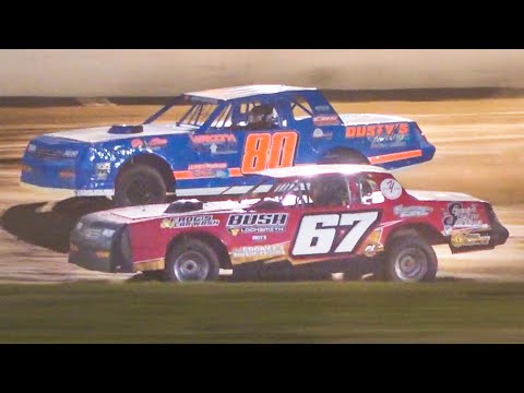 RUSH Stock Car Feature | Eriez Speedway | 7-28-24 - dirt track racing video image