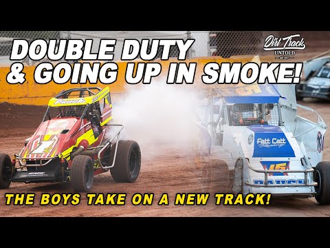Father &amp; Son Double Down At Pennsylvania's Newest Track Pagoda Speedway! - dirt track racing video image