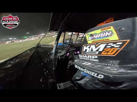 Lucas Oil Late Model Dirt Series | #20RT - Ricky Thornton Jr - Feature | Lucas Oil Speedway - dirt track racing video image