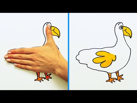 30 DRAWING TRICKS YOU'LL WANT TO TRY RIGHT AWAY - UC295-Dw_tDNtZXFeAPAW6Aw