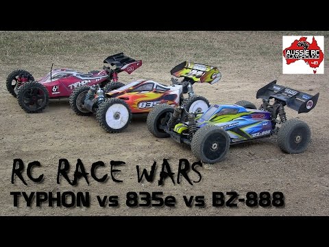 RC RACE WARS: 835e vs BZ-888 vs Typhon 6S - UCOfR0NE5V7IHhMABstt11kA