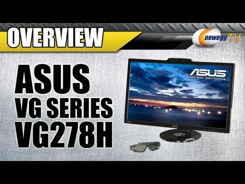 Newegg TV: ASUS VG278H VG Series LED LCD NVIDIA 3D Vision Ready Monitor Overview - UCJ1rSlahM7TYWGxEscL0g7Q