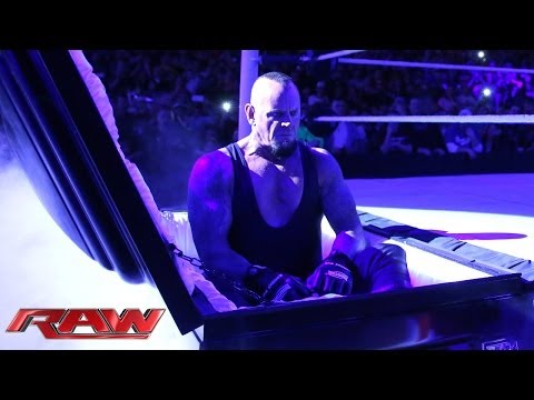 Undertaker rises from a coffin to attack Brock Lesnar: Raw, March 24, 2014 - UCJ5v_MCY6GNUBTO8-D3XoAg