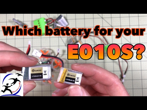 E010S Battery Options - Which battery is best? Testing the new E010S 240mAh Battery. - UCzuKp01-3GrlkohHo664aoA