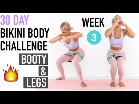 30 Day Bikini Body Challenge | Booty & Leg Workout - WEEK 3 - UCR117JPMLO3Y7J5mIblkBNg