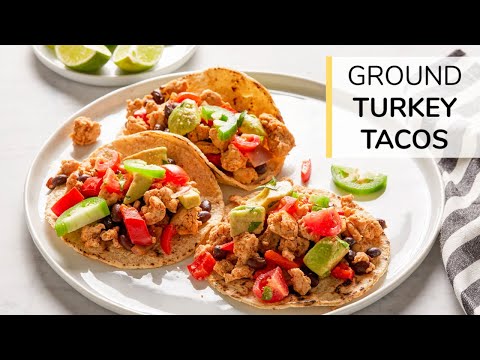 Turkey and Black Bean Taco | Clean & Delicious - UCj0V0aG4LcdHmdPJ7aTtSCQ