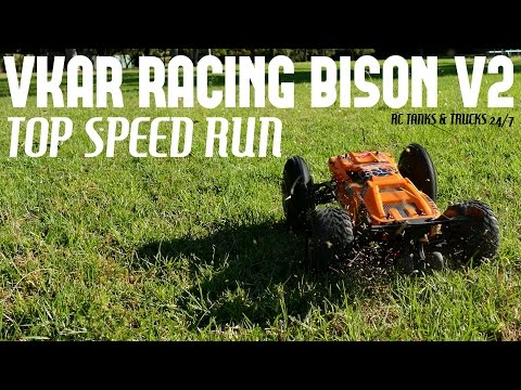 VKAR RACING BISON V2 Brushless Powerhouse - Top Speed Run - UC1JRbSw-V1TgKF6JPovFfpA