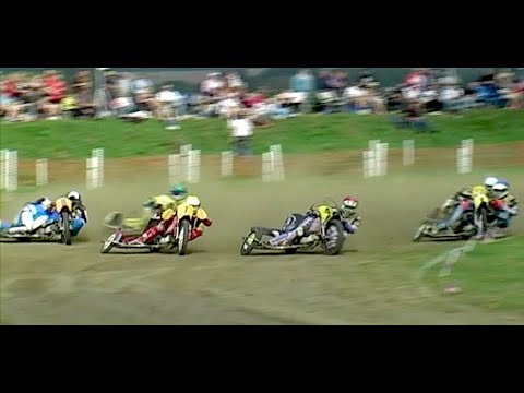 HOT HEAT 8 - 2014 EUROPEAN SIDECAR GRASSTRACK FINAL - dirt track racing video image