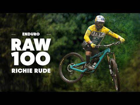 Richie Rude Blazes His Own MTB Trails | RAW 100 - UCXqlds5f7B2OOs9vQuevl4A