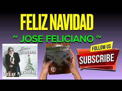 Feliz Navidad by Jose Feliciano Kalimba Cover with Easy Tutorial #merrychristmas2024 #Feliznavidad