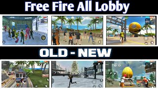 Free Fire All Lobby | Old - New All Lobby in Garena Free Fire.