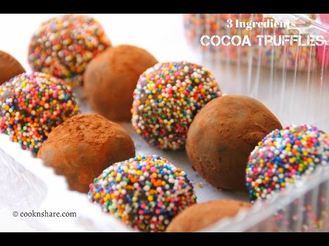 Cocoa Truffles - 3 Ingredients - UCm2LsXhRkFHFcWC-jcfbepA