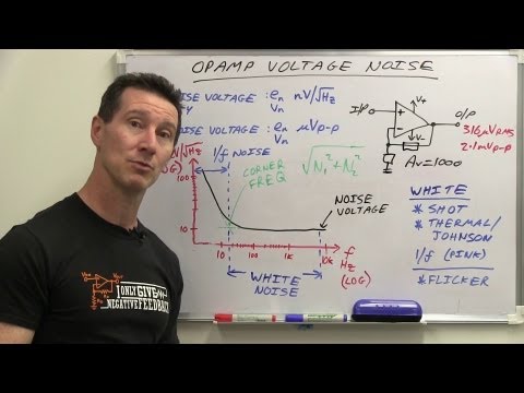 EEVblog #528 - Opamp Input Noise Voltage Tutorial - UC2DjFE7Xf11URZqWBigcVOQ