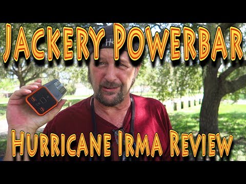 Jackery Powerbar Indiegogo Hurricane Irma!!! (09.13.2017) - UC18kdQSMwpr81ZYR-QRNiDg