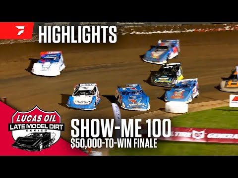 2024 Highlights | 32nd Annual Show-Me 100 | Lucas Oil Speedway - dirt track racing video image