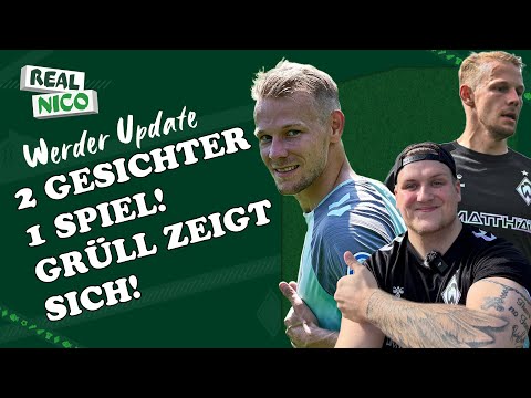 1 Spiel 2 Gesichter! / Grüll zeigt sich! / Werder Update nach Wolfsburg Spiel