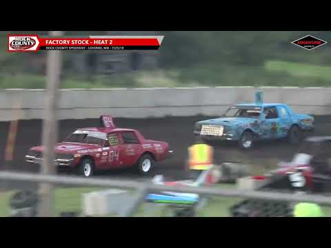 Micro Sprint &amp; Factory Stock | Rock County Speedway | 7-25-2019 - dirt track racing video image