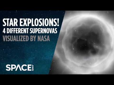 Star Explosions! 4 Different Supernovas Visualized by NASA - UCVTomc35agH1SM6kCKzwW_g