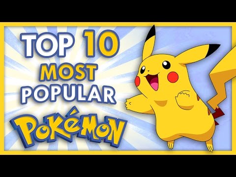 Top 10 Most Popular Pokemon - UCfwBt8Kr8EeEV_Jft9L4TYA