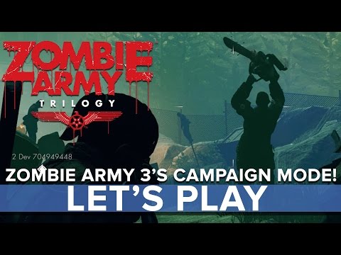 Let's Play Zombie Army Trilogy - Zombie Army 3 Campaign Mode gameplay - UCciKycgzURdymx-GRSY2_dA
