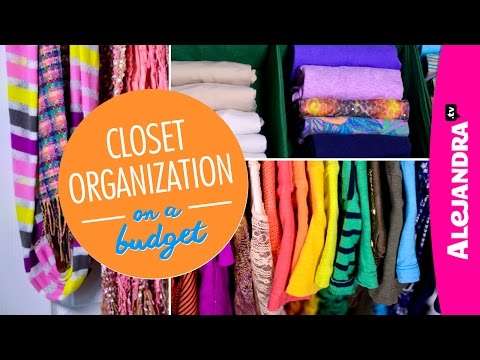 Closet Organization on a Budget (Part 4 of 4 Dollar Store Organizing) - UCcvu0uB6SzugED_5FEC7Z0Q