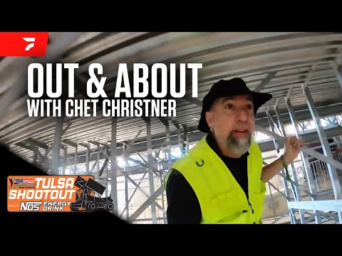 Out And About At The Tulsa Shootout With Chet Christner - dirt track racing video image