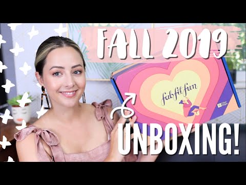 FabFitFun Fall 2019 Unboxing! - UCsWQWXOPongqZJM5D3B_oRQ