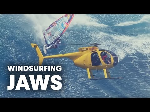 Windsurfing Jaws - The mother of all waves with Jason Polakow - UCblfuW_4rakIf2h6aqANefA