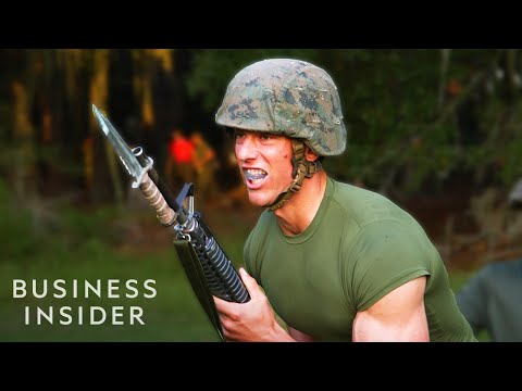 How Marine Recruits Are Trained To Fight With Bayonets - UCcyq283he07B7_KUX07mmtA