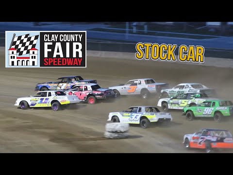 Stock Car | Clay County Speedway | 4-15-2024 - dirt track racing video image